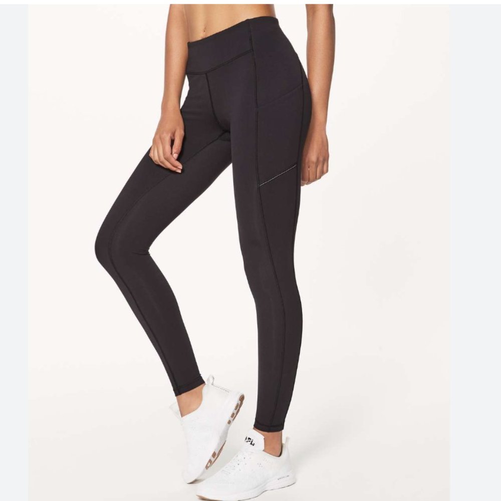 - LULULEMON black speed up leggings